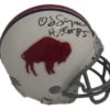 O.J. Simpson Autographed/Signed Buffalo Bills TB 65-73 Mini Helmet HOF JSA 20813