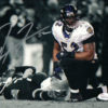 Ray Lewis Autographed/Signed Baltimore Ravens 8x10 Photo JSA 20854
