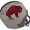 OJ SIMPSON AUTOGRAPHED/SIGNED BUFFALO BILLS FS REPLICA TB HELMET STAT 20880 JSA