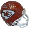 Alex Smith Autographed/Signed Kansas City Chiefs Mini Helmet 20890