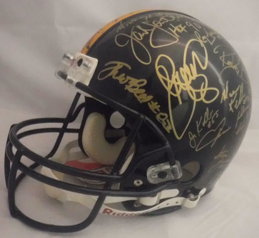 Pittsburgh Steelers 1970s Team Signed Proline Helmet Blount Harris +36 JSA 20921