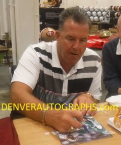 Jeff Bostic Autographed/Signed Washington Redskins 8x10 Photo SGC 21020