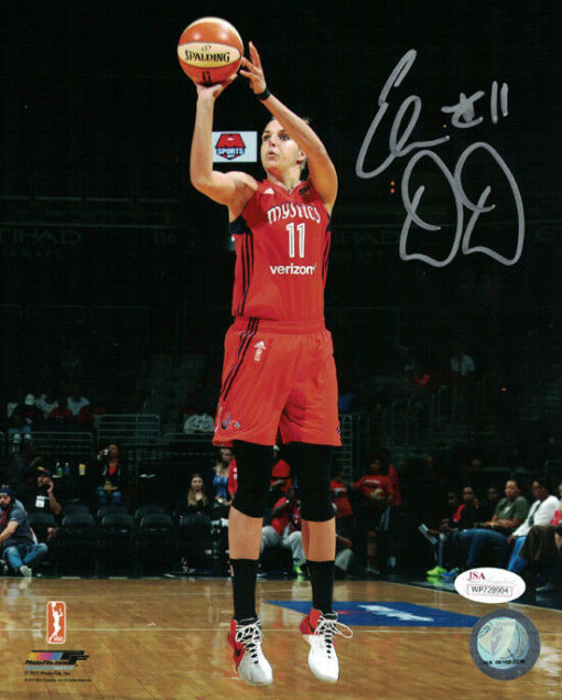 Elena Delle Donne Autographed Washington Mystics WNBA 8x10 Photo JSA 21030 PF
