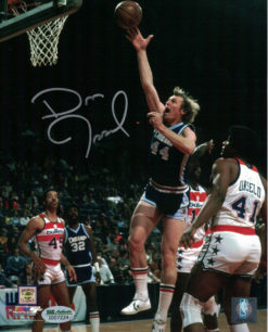 DAN ISSEL AUTOGRAPHED/SIGNED DENVER NUGGETS 8X10 PHOTO VS BULLETS 21040 SGC