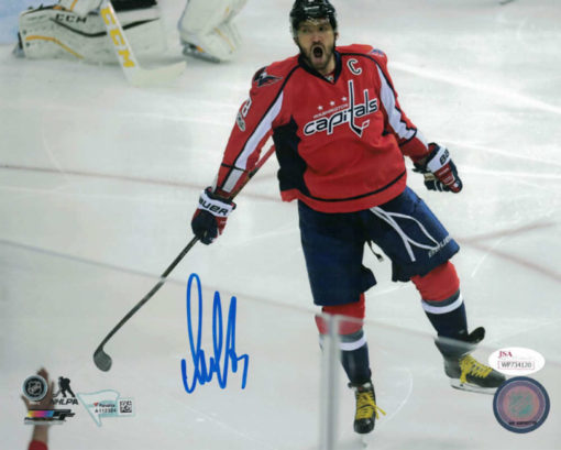 Alex Ovechkin Autographed/Signed Washington Capitals 8x10 Photo JSA 21057
