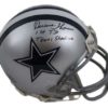 Duane Thomas Signed Dallas Cowboys Mini Helmet 1st TD Texas Stadium SGC 21070