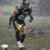 Hines Ward Autographed/Signed Pittsburgh Steelers 8x10 Photo JSA 21075 PF