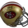 Ricky Watters Autographed San Francisco 49ers Riddell Mini Helmet SGC 21077