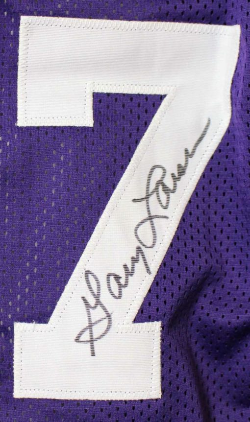 Purple People Eaters Autographed Minnesota Vikings Custom XL Jersey JSA 21150