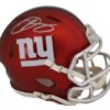 Odell Beckham Autographed/Signed New York Giants Blaze Mini Helmet JSA 21197