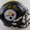 TJ Watt Autographed Pittsburgh Steelers Speed Replica Helmet JSA 21219