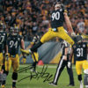 TJ Watt Autographed/Signed Pittsburgh Steelers 8x10 Photo JSA 21220 PF