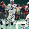 Peyton Manning Autographed/Signed Indianapolis Colts 8x10 Photo JSA 21248 PF