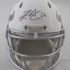 Lamar Miller Autographed/Signed Houston Texans Ice Mini Helmet JSA 21298