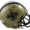 Marshon Lattimore Autographed New Orleans Saints Riddell Mini Helmet JSA 21381