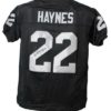 Mike Haynes Autographed Oakland Raiders Black XL Jersey HOF Tristar 21390