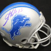 Golden Tate Autographed/Signed Detroit Lions Riddell Mini Helmet BAS 21412