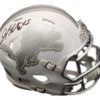 Golden Tate Autographed/Signed Detroit Lions Riddell Ice Mini Helmet BAS 21413