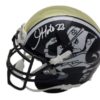 Golden Tate Signed Notre Dame Fighting Irish Mini Helmet Leprechaun BAS 21414