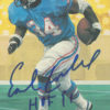Earl Campbell Autographed Houston Oilers Goal Line Art Blue HOF JSA 21430