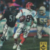 Junior Seau Jeff Blake & Dick Butkus Signed Timewarp 8x10 Photo BAS 21431 PF