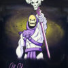 Alan Oppenheimer Signed Skeletor 11x14 Photo Masters Of The Universe BAS 21442