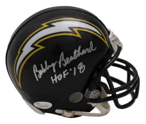 Bobby Beathard Autographed/Signed San Diego Chargers Mini Helmet JSA 21519