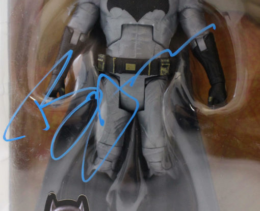 Ben Affleck Autographed/Signed Batman DC Comics Action Figure BAS 21510
