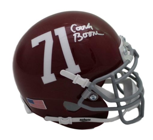 Herman Boone Autographed Remember the Titans T.C. Williams Mini Helmet JSA 21547