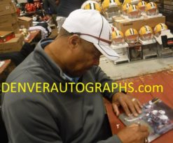 Robert Brazile Autographed/Signed Houston Oilers 8x10 Photo HOF JSA 21550 PF