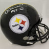 Dermontti Dawson Autographed Pittsburgh Steelers Replica Helmet HOF JSA 21565