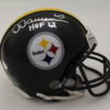 Dermontti Dawson Autographed Pittsburgh Steelers Mini Helmet HOF JSA 21567