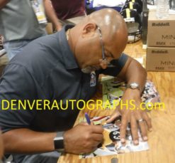 Dermontti Dawson Autographed/Signed Pittsburgh Steelers 8x10 Photo HOF JSA 21569