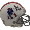 Steve Grogan Autographed/Signed New England Patriots TB Mini Helmet JSA 21591
