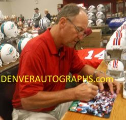 Steve Grogan Autographed/Signed New England Patriots 8x10 Photo JSA 21592
