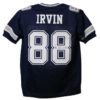 Michael Irvin Autographed/Signed Dallas Cowboys Blue XL Jersey JSA 21605
