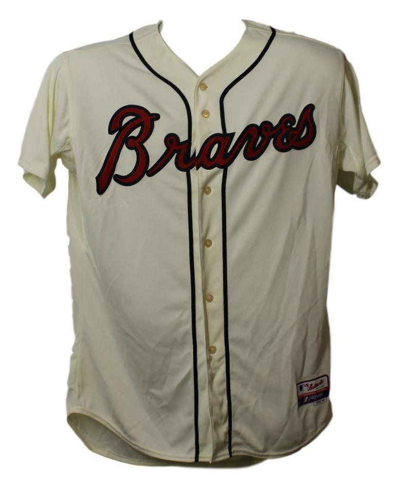 autographed chipper jones jersey