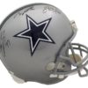 Zach Martin, Smith, Frederick Signed Dallas Cowboys Replica Helmet JSA 21631