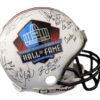 Hall of Fame NFL Signed Proline Helmet 20 Sigs Carter Dungy Strahan BAS 21644