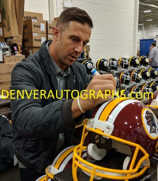 Alex Smith Autographed Washington Redskins Replica Helmet BAS 21664