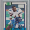 Emmitt Smith Autographed Dallas Cowboys 1990 Topps Rookie Trading Card BAS 21667