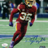 DJ Swearinger Autographed/Signed Washington Redskins 8x10 Photo JSA 21680 PF