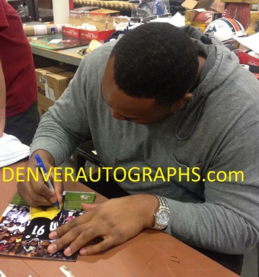 Stephon Tuitt Autographed/Signed Pittsburgh Steelers 8x10 Photo JSA 21691