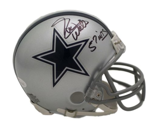 Everson Walls Autographed/Signed Dallas Cowboys Mini Helmet 57 INTs JSA 21703