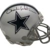 Charlie Waters Autographed/Signed Dallas Cowboys Mini Helmet JSA 21704
