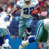 Emmitt Smith Autographed/Signed Dallas Cowboys 8x10 Photo JSA 21885