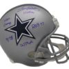 Tony Dorsett Autographed Dallas Cowboys Replica Helmet 5 Insc JSA 21889