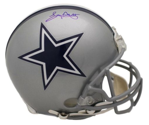 Tony Dorsett Autographed/Signed Dallas Cowboys Proline Helmet JSA 21890
