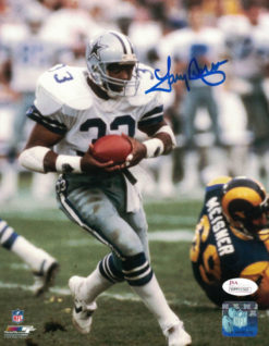 Tony Dorsett Autographed/Signed Dallas Cowboys 8x10 Photo JSA 21893