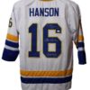 Hanson Brothers Signed Charlestown Chiefs Slap Shot White XL Jersey JSA 21918